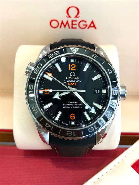 omega seamaster planet ocean 600m co axial gmt